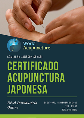 Semin&aacute;rio Online Acupunctura Japonesa&##xa;31 Outubro - 1 Novembro 2020