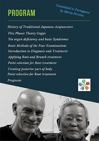 Japanese Acupuncture Online Seminar Oct. 31st - 1st. Nov or 14, 15 November 2020